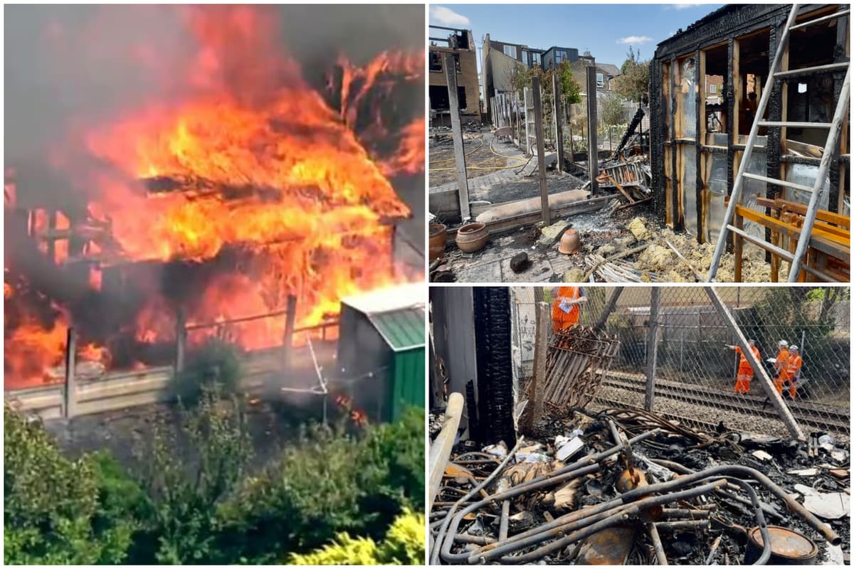 Garden wildfire alert: Fire chiefs issue barbecues warning to Londoners as threat level peaks