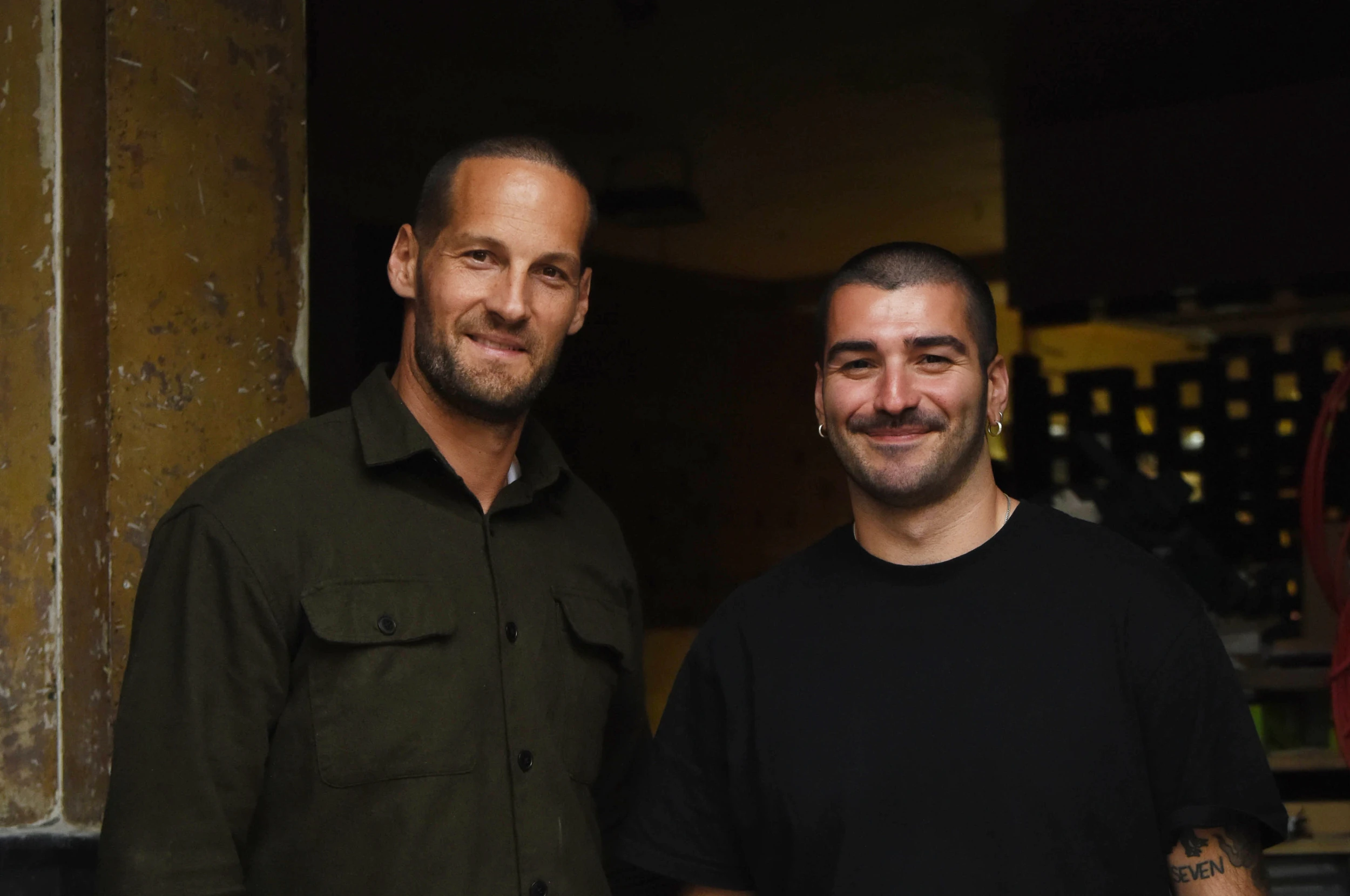 Chef Sertaç Dirik and restaurateur David Carter of Kid