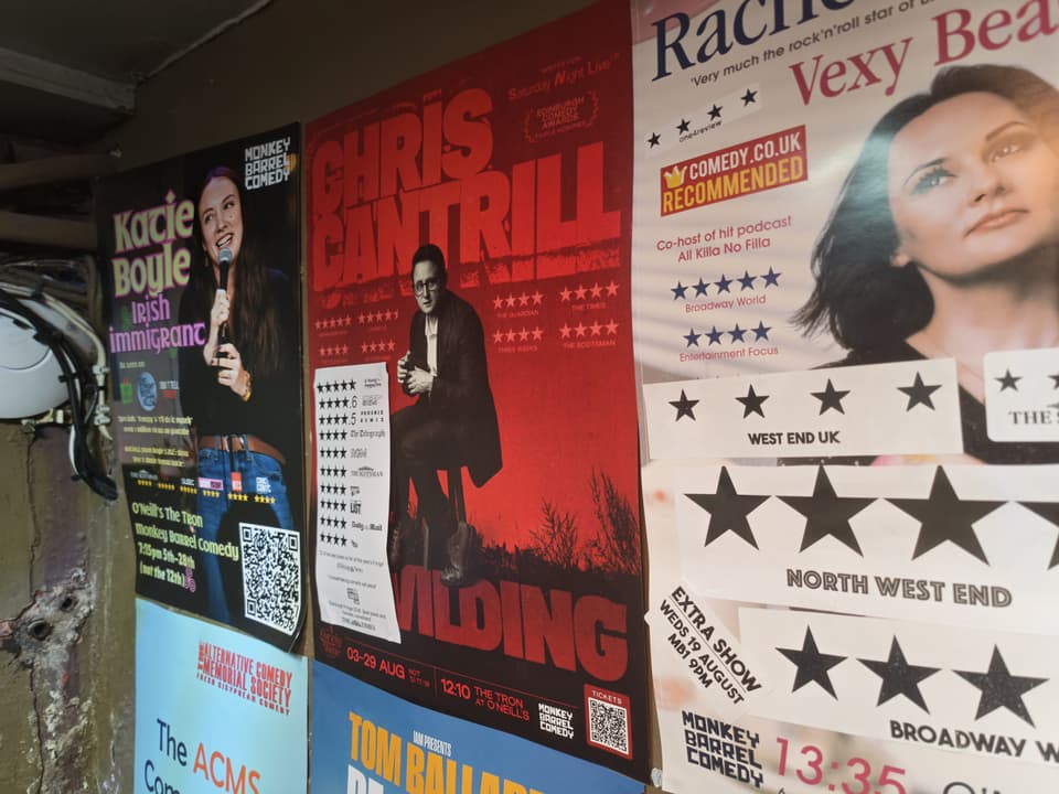 Chris Cantrill poster at Edinburgh Fringe