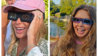 All the celebrities who shared their favourite solar eclipse moment - London Evening Standard
