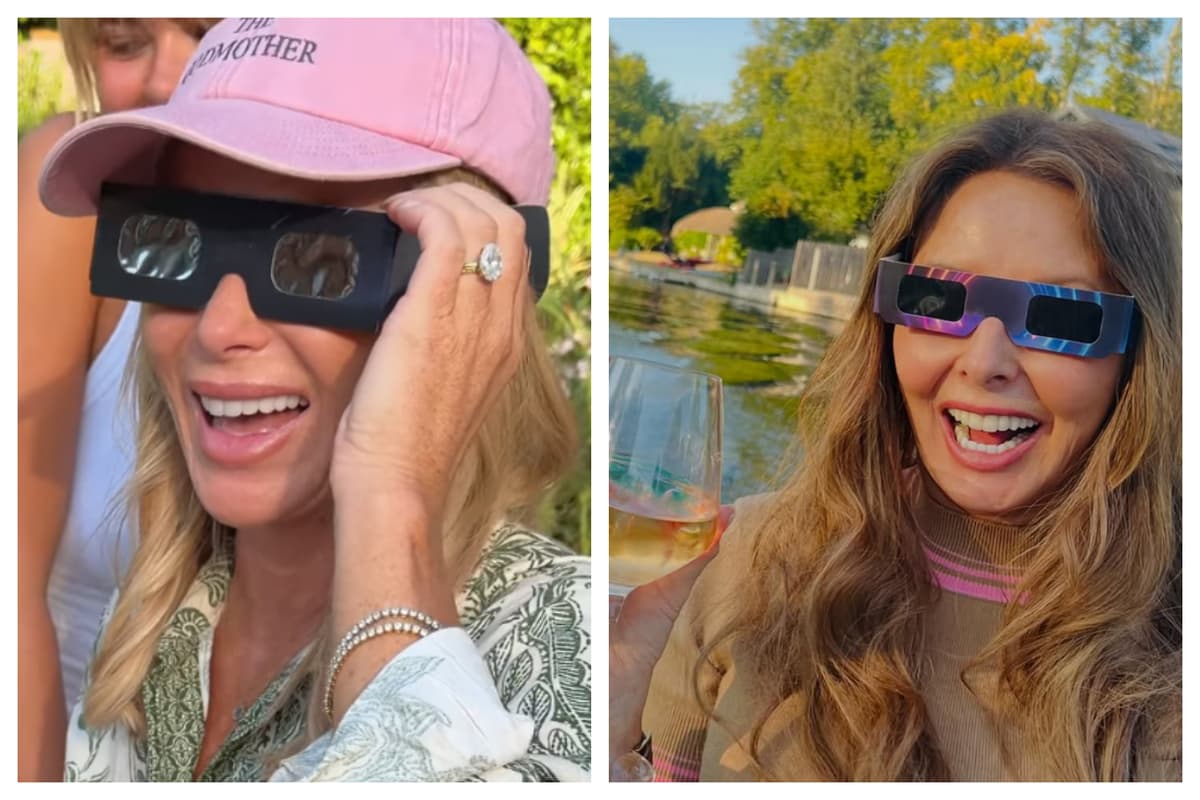 All the celebrities who shared their favourite solar eclipse moment - London Evening Standard