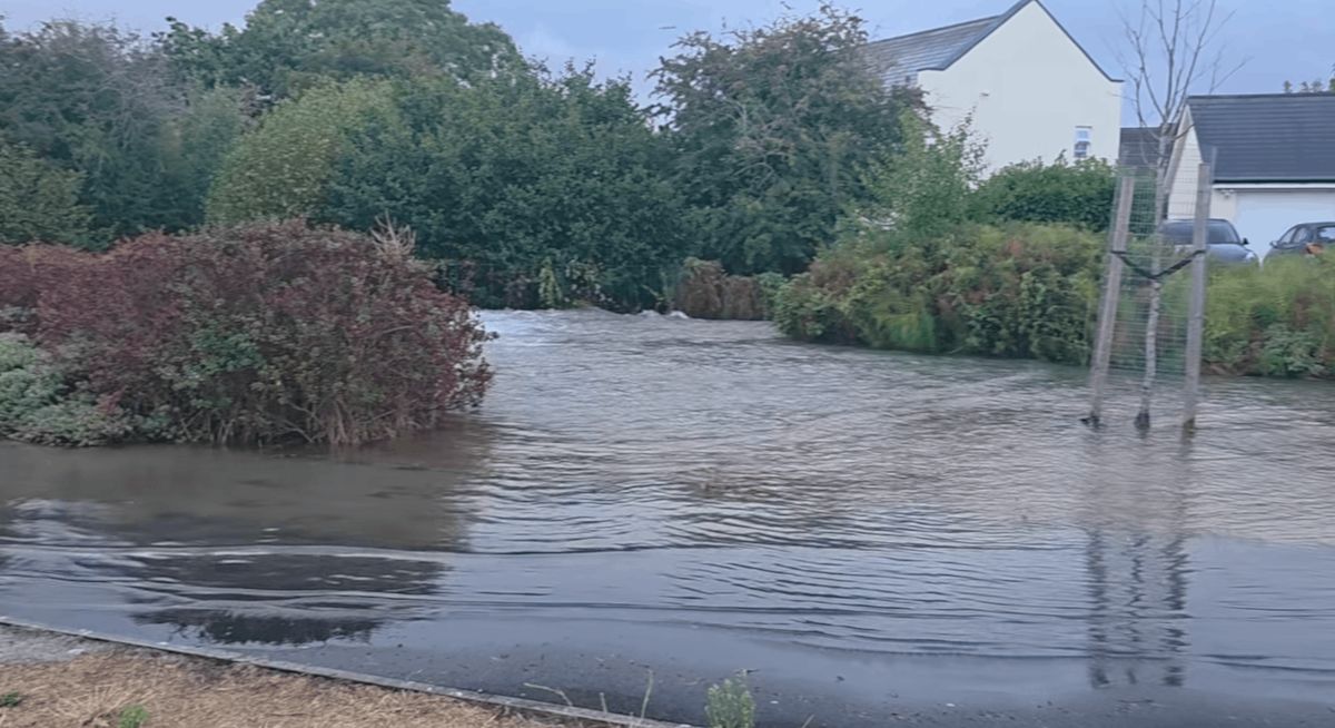 Burst main sparks flood as homes left with no water