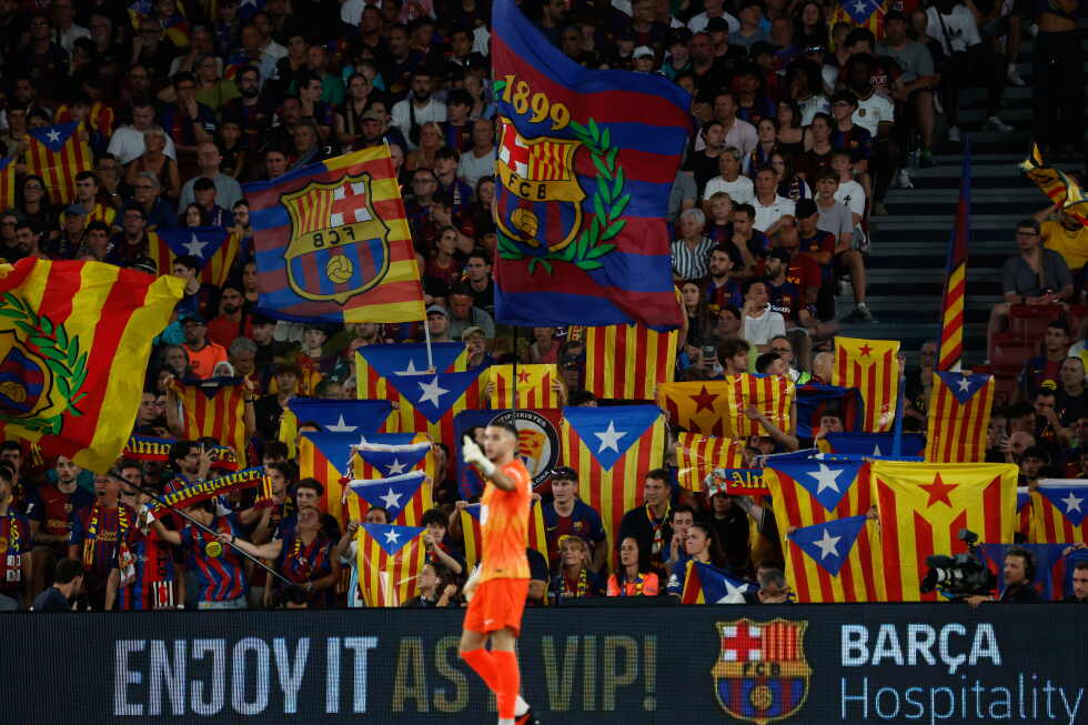 Barcelona scraps tribute to Spain World Cup winners. Act supporting Catalan symbol held instead