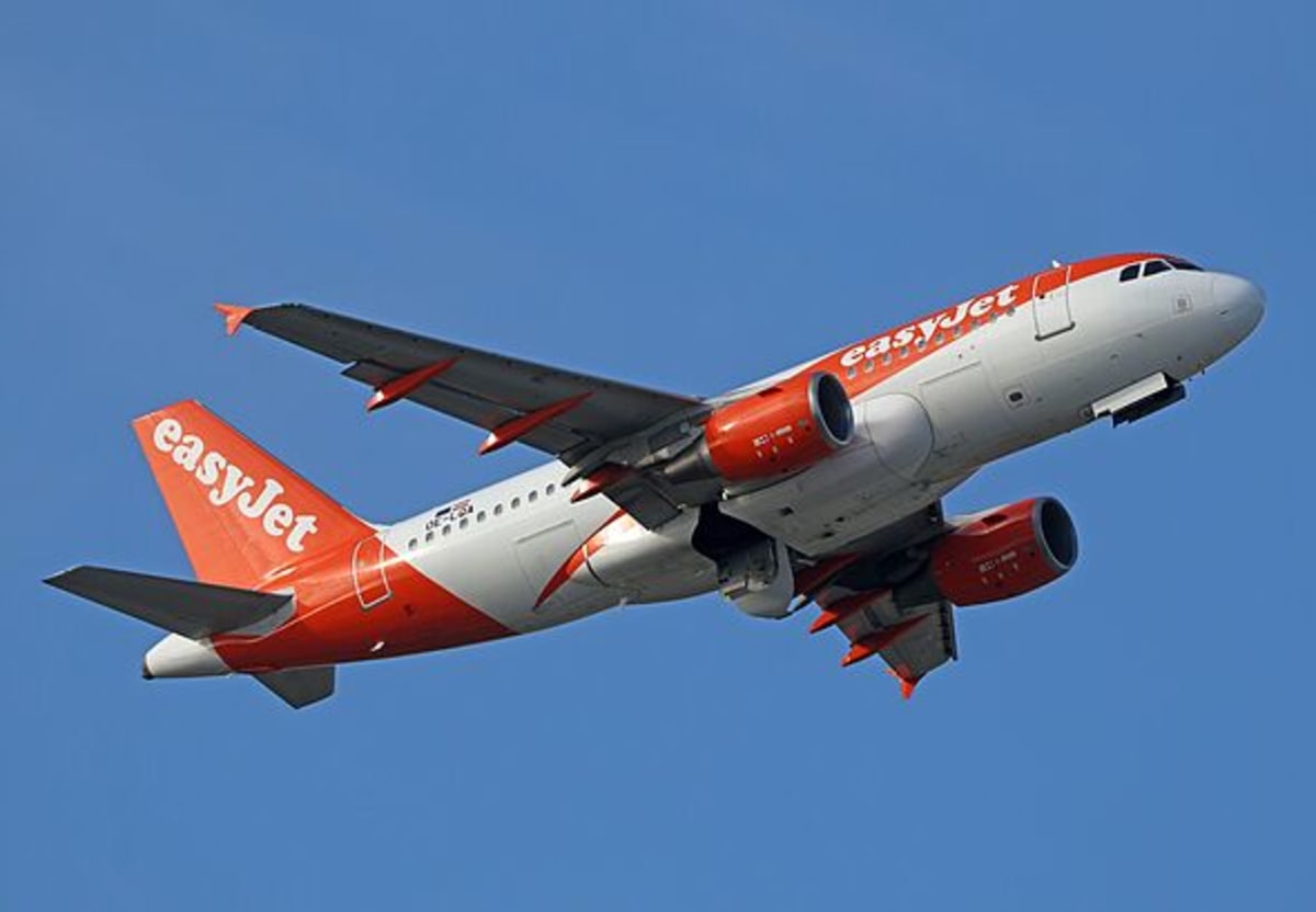 Diverse aircraft take off from Barcelona Airport