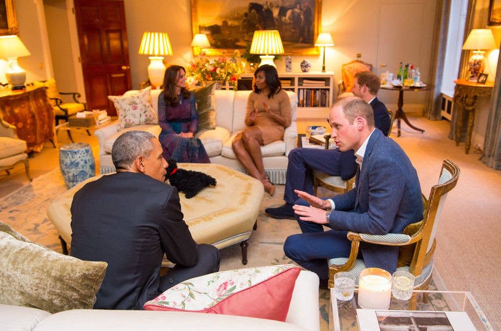 The interior of William and Kate's London residence, inside Kensington Palace