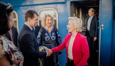 Top EU official visits Ukraine and pledges continued support against Russia's invasion