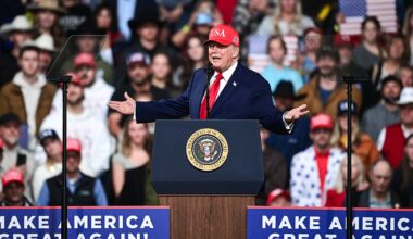 Trump packs Kalispell arena in campaign event to boost GOP candidates