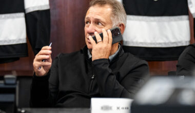 Ken Holland speaks on decision to trade Jordan Spence, plans for rebuilding defensive group