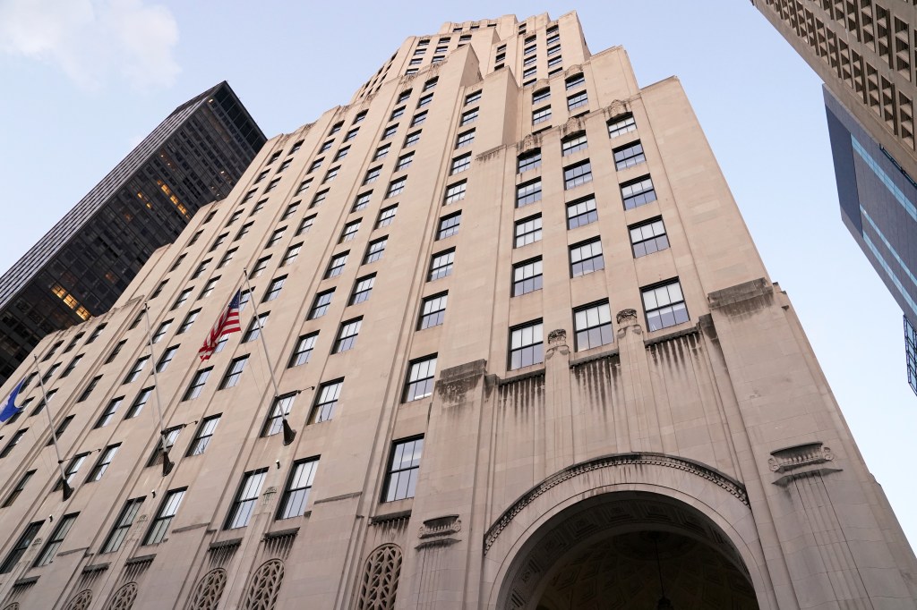 A general view of Eleven Madison Avenue in New York,