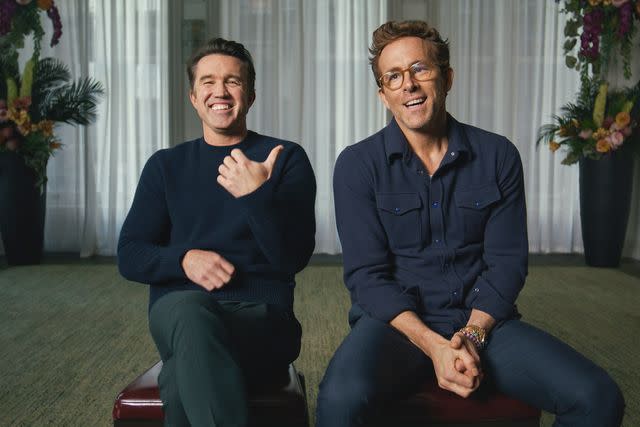 FX.  Rob Mac (a.k.a. Rob McElhenney) and Ryan Reynolds on 'Welcome to Wrexham'