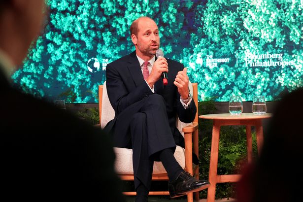 Prince William gives a speech on the opening day of London Climate Action Week
