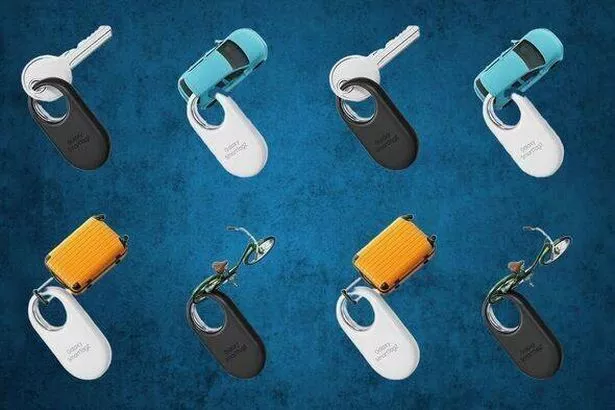 The Samsung tracker in different colours