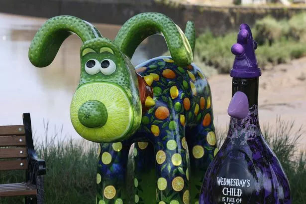 This year's Gromit Unleashed sculptutre trail includes a Wednesday inspired Feathers McGraw