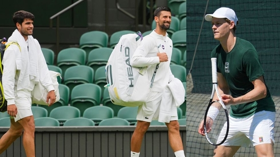Carlos Alcaraz and Jannik Sinner have been sent a Novak Djokovic warning.