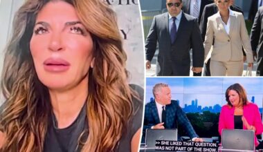 Teresa Giudice ends interview when asked about tax fraud