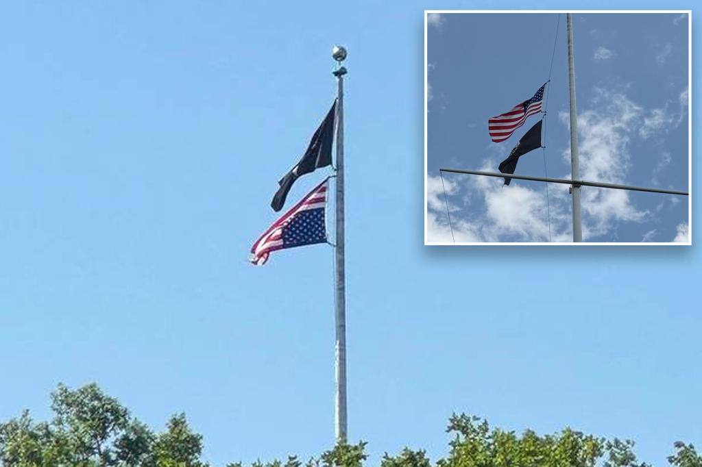 US, POW/MIA flags turned upside down at three Brooklyn parks