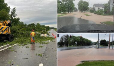 Three people killed in New York after severe thunderstorms with flash flood emergency issued