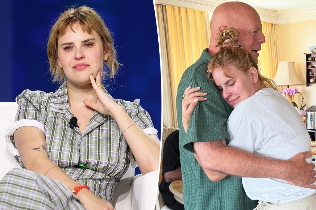 Tallulah Willis responds to critics over posting photos of dad Bruce