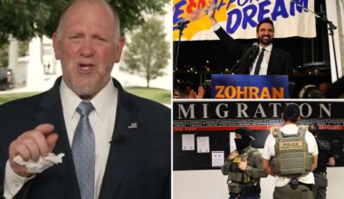 Trump border czar Homan rips into NYC Mamdani mayoral campaign against ICE agents