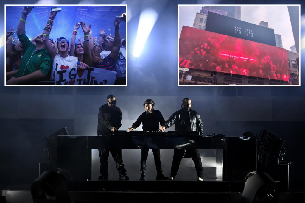 Swedish House Mafia teases NYC return with new billboard