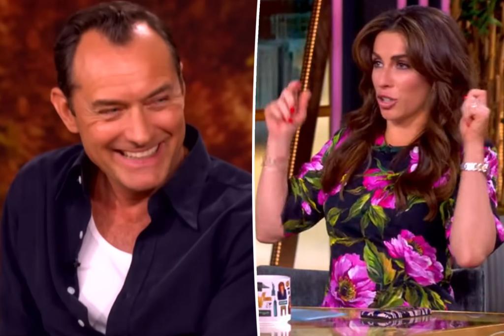 'The View' star Alyssa Farah Griffin once flashed Jude Law
