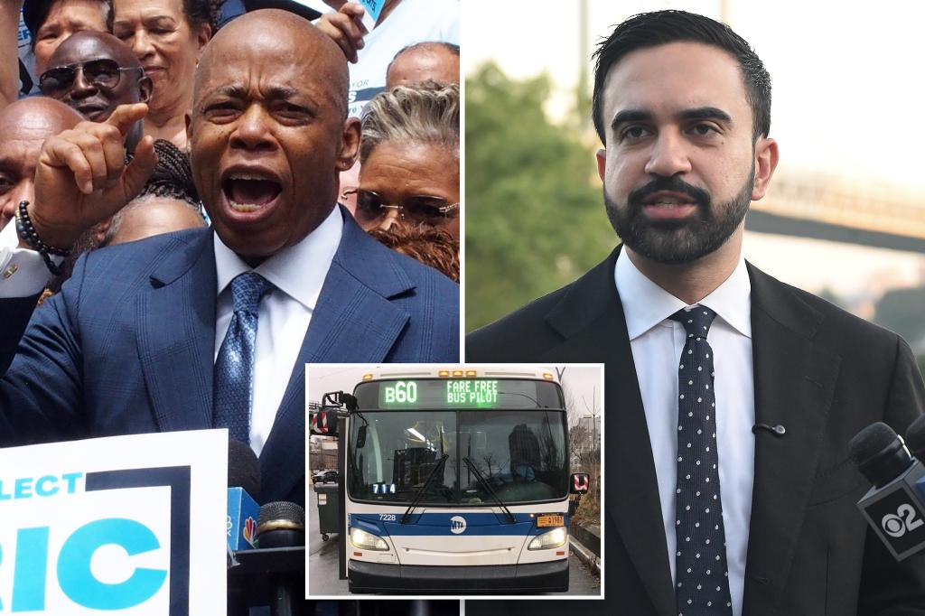 Zohran Mamdani's lousy negotiating skills killed free NYC bus pilot program , Adams says