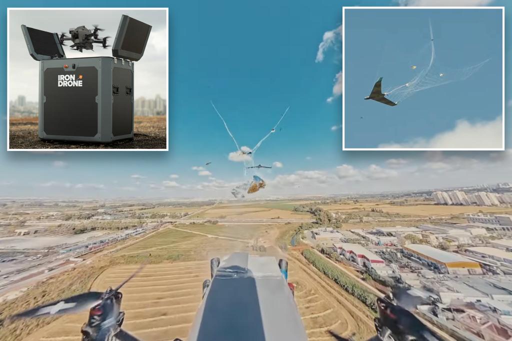 NYC eyes system using net-firing drones to take down 'hostile' drones