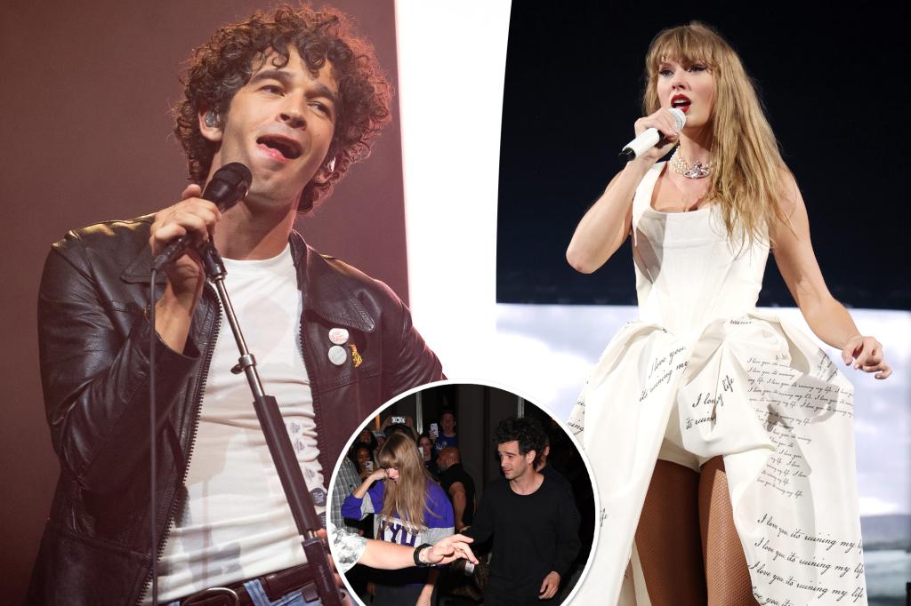 Taylor Swift's ex Matty Healy seemingly drags pop star during Glastonbury set