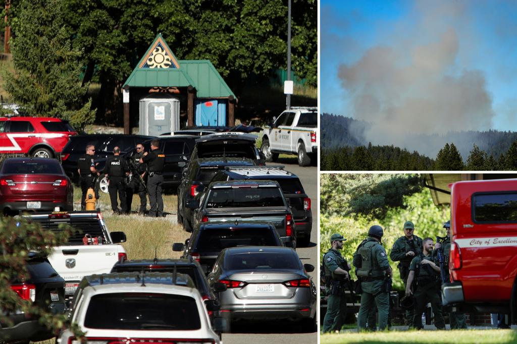 2 dead, several shot after firefighters ambushed responding to Idaho blaze -- cops trying to 'neutralize' ongoing threat