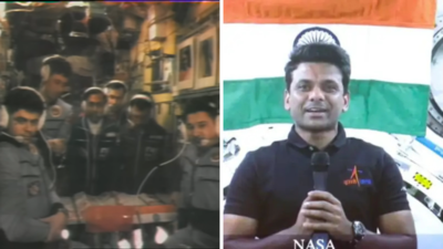 Shubhanshu Shukla's Message From Space To PM Modi And '140 Crore" Indians | Watch