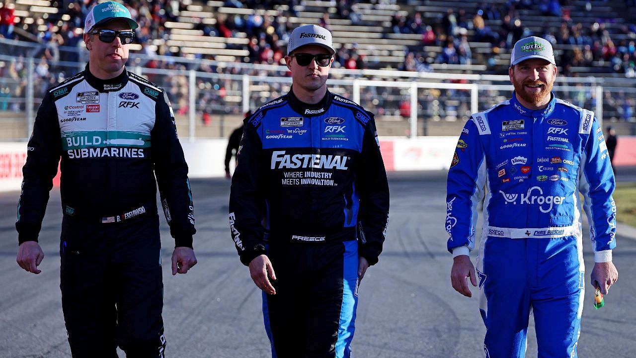 NASCAR Cup Series driver Brad Keselowski (6) during qualifying for the Cup Series championship race at Phoenix Raceway.