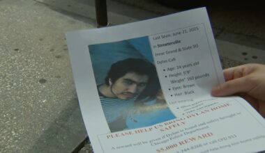 Search underway for Dylan Cafi, missing person last seen near State and Grand in Streeterville, Chicago
