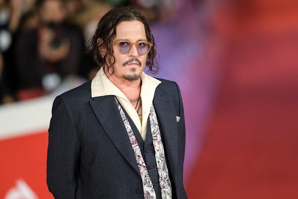 Johnny Depp at Modi, Three Days on the Wing of Madness” during the 19th Rome Film Festival in Rome, Italy