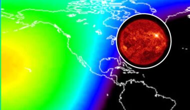 Solar flare causes blackout in U.S.