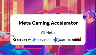 Partnering With Top VC Firms to Launch Meta Gaming Accelerator