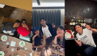 BTS's V (Kim Taehyung) drops photos from his military discharge party
