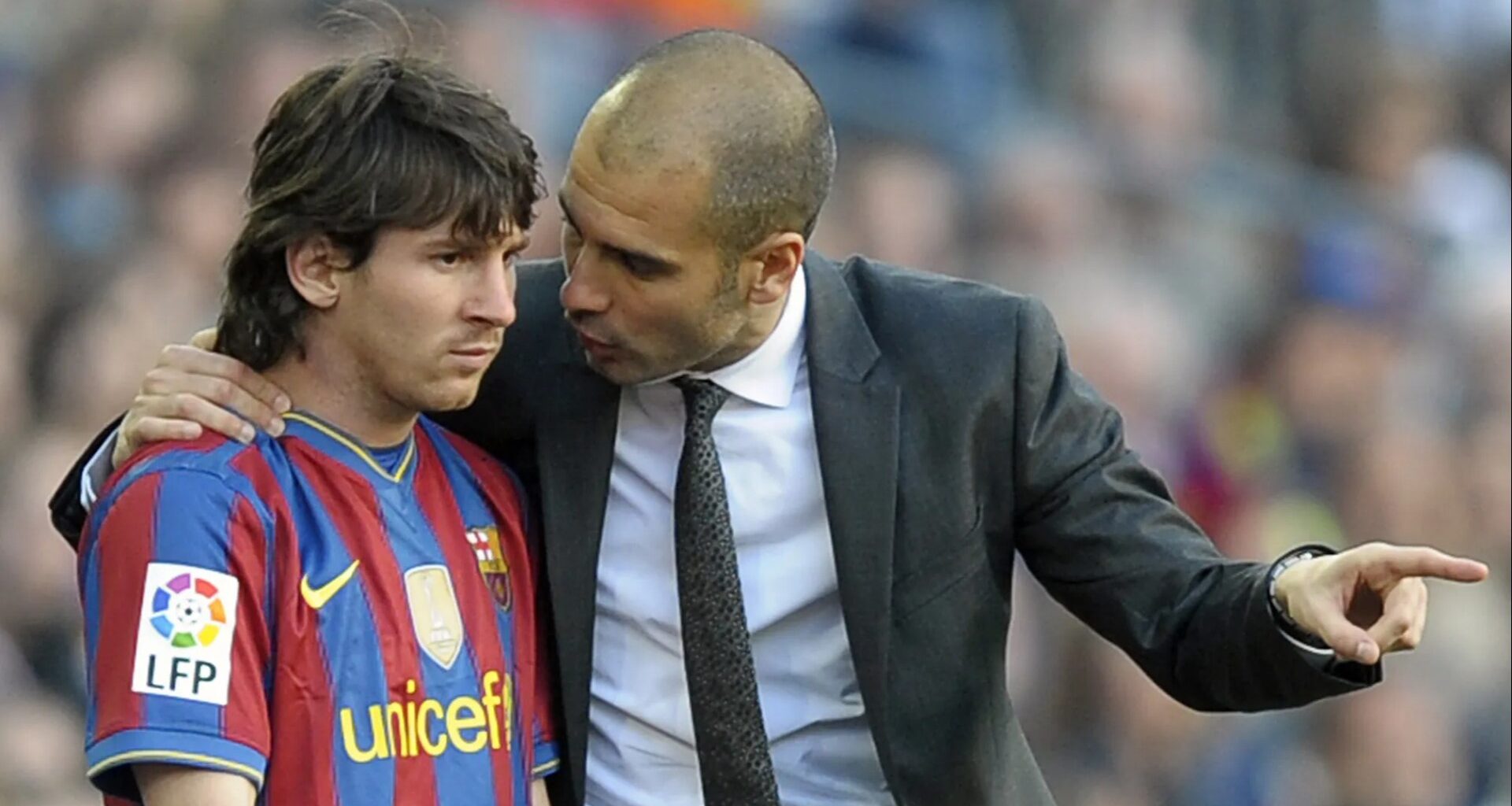 Pep Guardiola gave Lionel Messi transfer warning about Sean Dyche that had Steve Bruce 'crying'