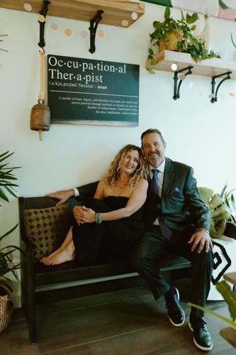 Matt and KerryAnn therapy office