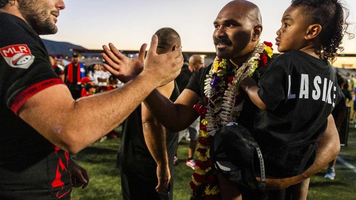 Retiring rugby pro Paul Lasike leaves lasting mark in Utah Warriors' playoff loss to Houston