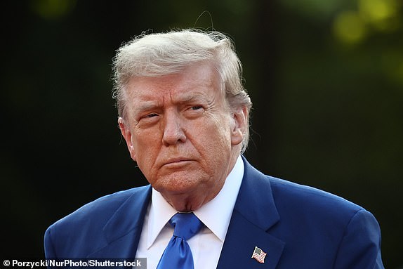 Mandatory Credit: Photo by Jakub Porzycki/NurPhoto/Shutterstock (15371215iq) USA President Donald Trump arrives to Social Dinner of the NATO Summit, at Palace Huis ten Bosch in The Hague, Netherlands on June 24, 2025. NATO Summit In The Hague, Netherlands - 24 Jun 2025