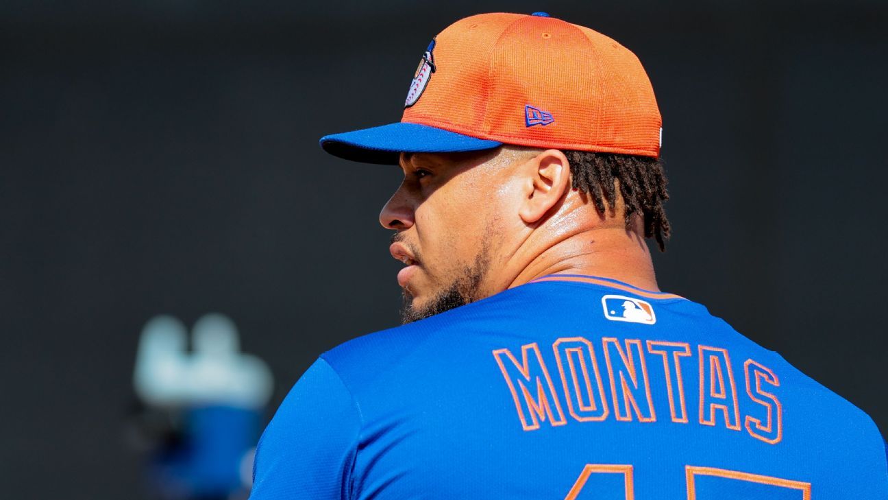 RHP Frankie Montas (lat) comes off IL, to make Mets debut