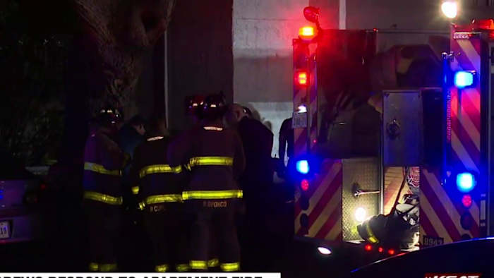 1 hospitalized after fire at North Side apartment complex, SAFD says