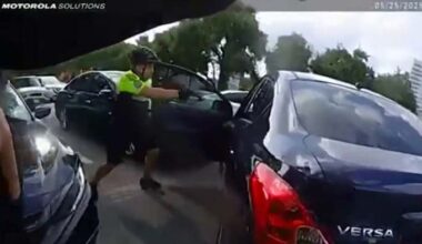 New angles show Houston police shooting man trying to run over officers outside The Galleria