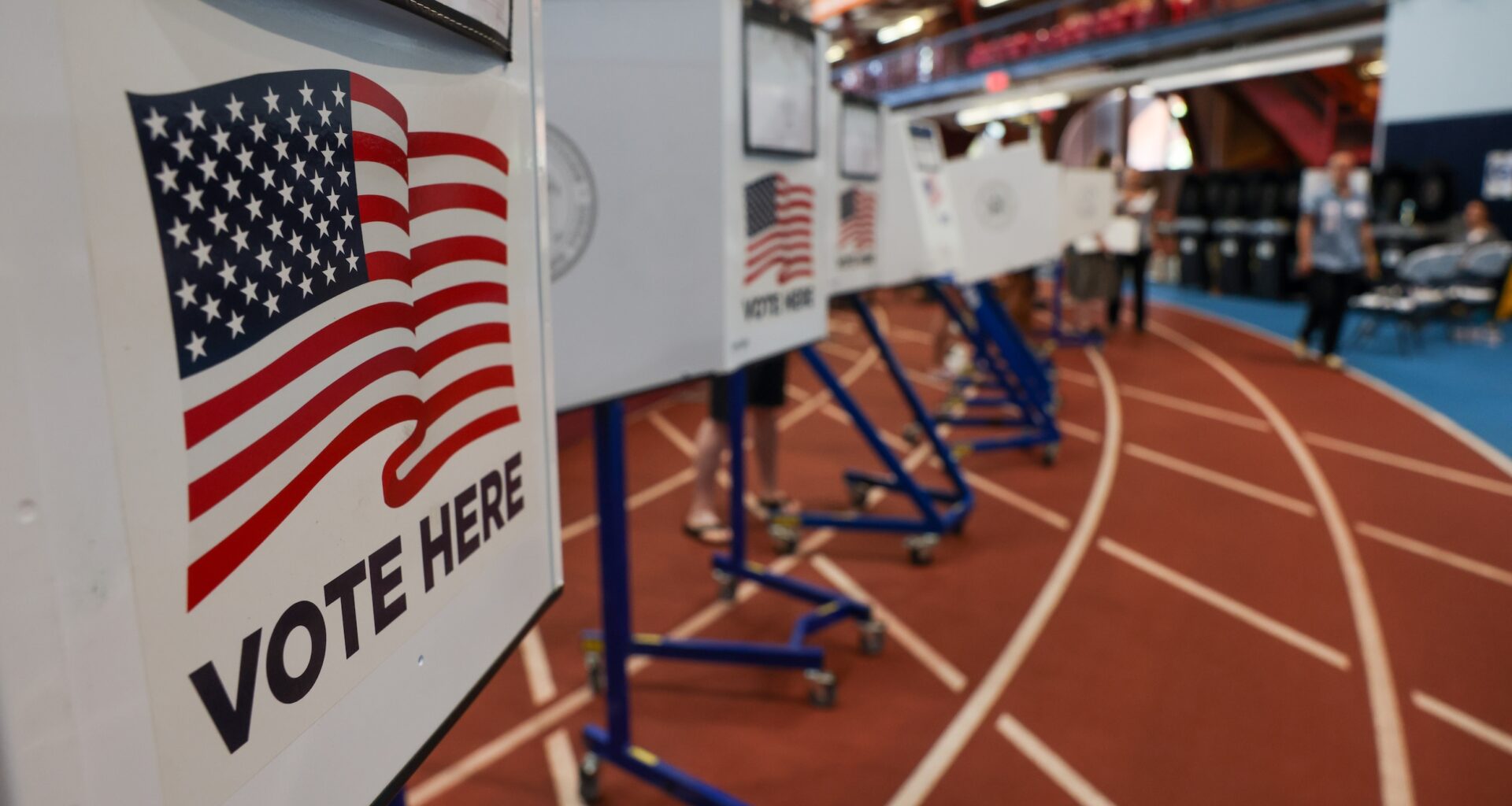 Voting booths New York City