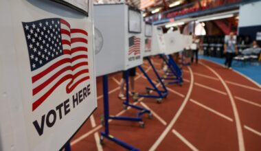 Voting booths New York City