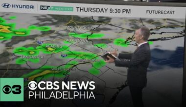Scattered storms Thursday as Philadelphia region gets some relief from heat wave