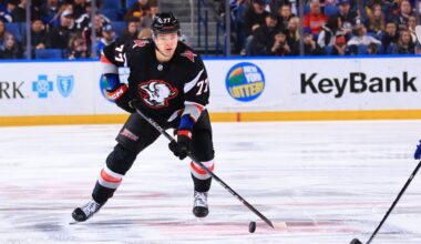 Sabres trade JJ Peterka to Mammoth for Doan, Kesselring