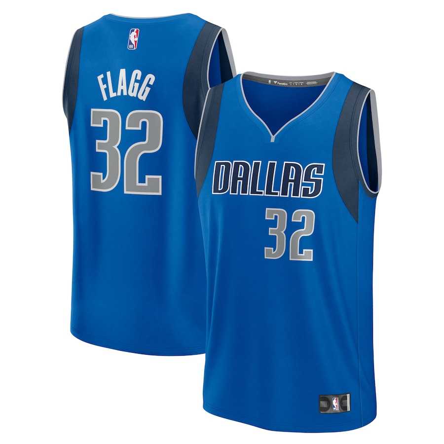 Men's Dallas Mavericks Cooper Flagg Fanatics Blue 2025 NBA Draft First Round Pick Fast Break Replica Jersey - Icon Edition