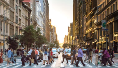 Nine cities beat New York on a most walkable cities in America list