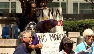 Brentwood residents rally against medical examiner facility after lawsuit filed